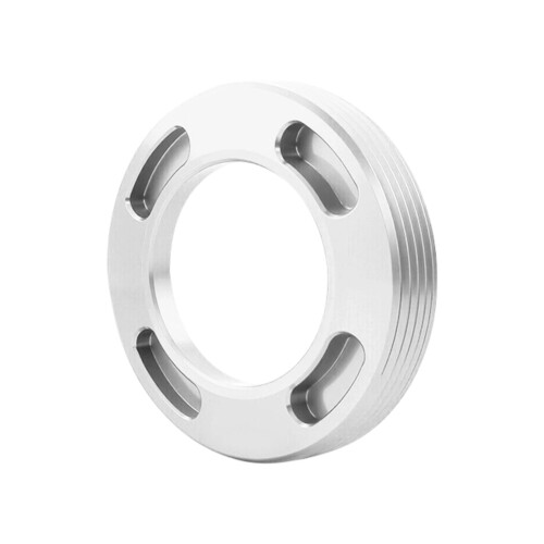 Precisions Engineered Bicycles-silver New DUB crank cover
