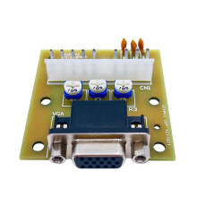 3X CGA to VGA or VGA to CGA Adapter CGA/VGA VGA/CGA Arcade Monitor Converter Video Converter Board Monitor