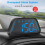 Car HUD Display Digital Speedometer with over-Speed Alert & Customizable Ambient Light 5