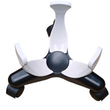 360 Degree Rotating Basketball Practice System For Smooth-White