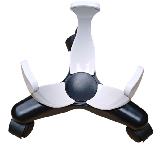 360 Degree Rotating Basketball Practice System For Smooth-White