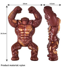 2X Indestructible Gorilla Dog Chew Toys for Aggressive Chewers Large Dog Durable Pet Toys Gift