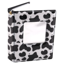 3 Inch Photo Album Kpop Photocard Holder, Square Hollow Photocard Id Holder 32 Pockets