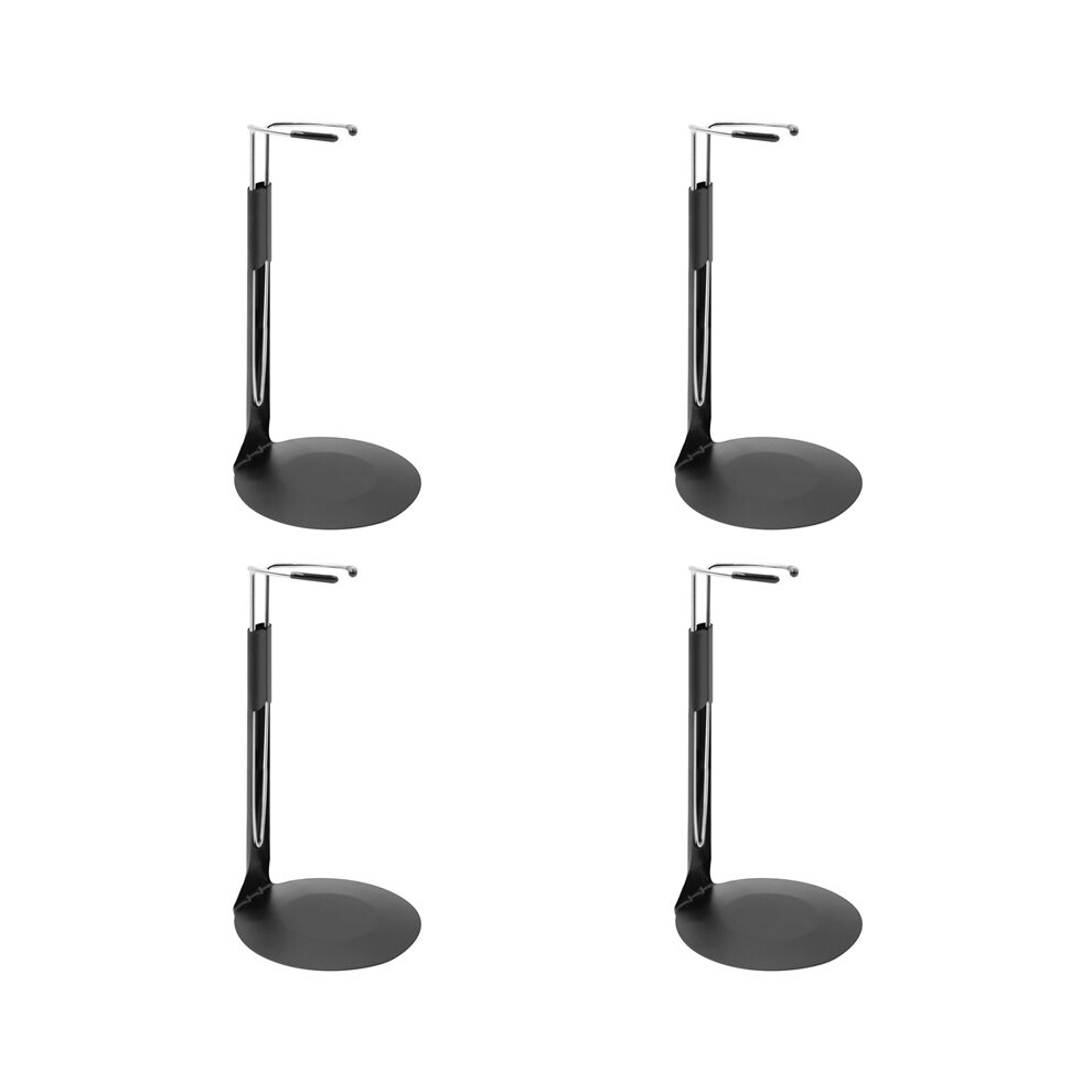 Brecantia Black 4X Doll Stand, Doll Stand, Suitable For Dolls And Figures About 12 Inches