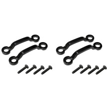 4x Door Limit Strap Footman Loops for JK JL JT Fixed Limit Strap Easy to Install with Screws