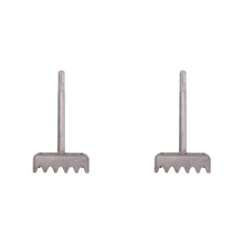 SDS  Square Hole Cutter for 86-Type Electrical Junction Boxes, Heavy-Duty Concrete Wall Punch Tool 2 Pack