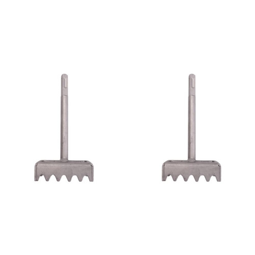SDS  Square Hole Cutter for 86-Type Electrical Junction Boxes, Heavy-Duty Concrete Wall Punch Tool 2 Pack