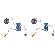 2X Módulo de Sonido Programable: Chip con Altavoz para Grabar Música y Voz.