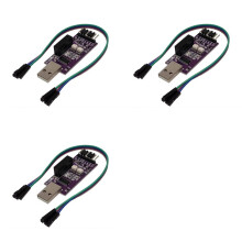 3X Optisch Isoliertes Usb-zu-Ttl-Seriell-Isoliertes Optoelektronisches Isoliertes Usb-zu-Seriell-Port-Modul Ch340