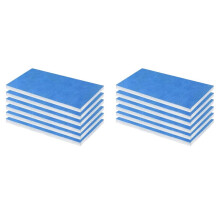12 Pieces Paint Booth Filters,Portable Sprays Booth Filter,Paint Booth Exhaust Filters