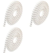 3X Flexible Molding Trim Peel and Stick for Walls 10ft Decorative Bead Pearl DIY Wall Trim for Bathroom Mirror Frame