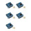 5X Waveshare POE HAT (C) for Raspberry Pi 4B/3B+, Power over Ethernet HAT, Support IEEE 802.3Af/At-Compliant Network 1