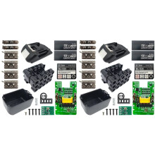 2X BL1890B Lithium Battery Case BMS PCB Balance Charging Protection Board Shell for 18V BL1860 9.0Ah
