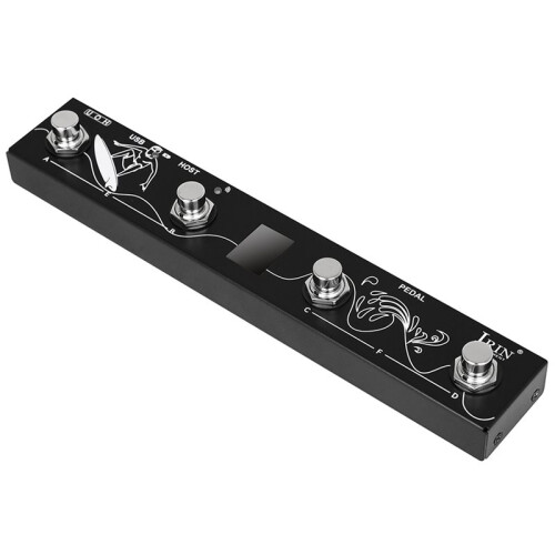 IRIN M-VAVE CHOCOLATE  Wireless MIDI Foot Controller 4 Buttons MIDI Controller Pedal BT Rechargeable APP Control 2