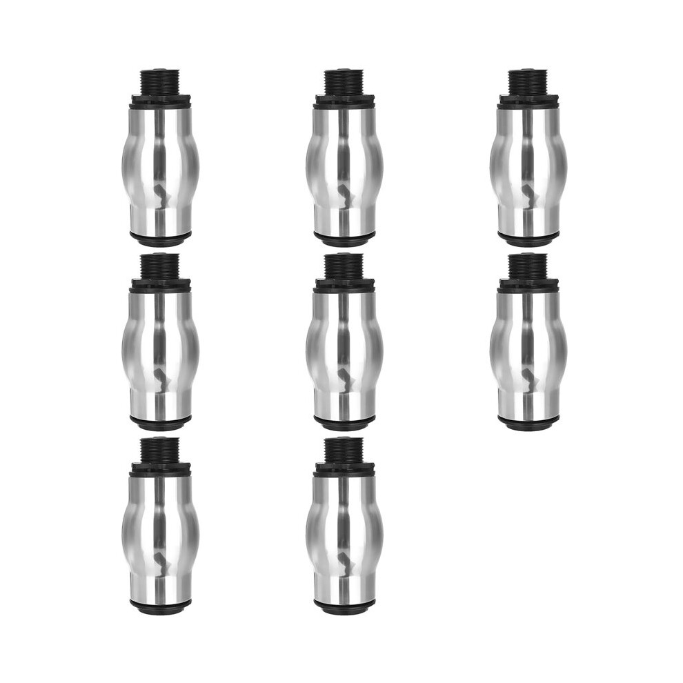 8X Stainless Steel Foamy Fountain Nozzle Water Sport Pond Spray Sprinkler Dn25 White Brecantia