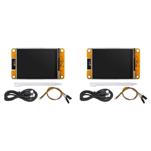 2X ESP32 Development Board 2.8-Inch Resistive Touch Screen ESP32-32E Module WIFI  TFT Display Module