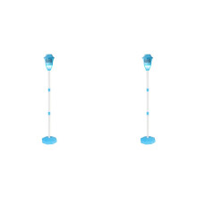2X Automatic Bubble Machine Vertical Streetlight Bubble Maker with Sound Light for Birthday Wedding Christmas Party