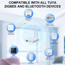Tuya ZigBee Gateway Hub mit Antenne, Gateway Bridge, Kabelgebundener Mesh-Hub für die -Home-Automatisierung