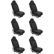 6X Coprisedile nel Asciugamano Lavabile nel Lavatrice, Antiscivolo, Impermeabile e Super Assorbente per Auto, Camion, Coprisedile SUV