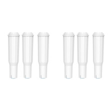 6 Pieces Filter Cartridge for Jura Claris White,Coffee Water Filter for Jura Impressa E8 Fully Automatic Coffee Machines