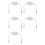 5X 12V / 24V 6A LED Dimmer Controller Adjust Brightness for Easy Color Clear, White 1