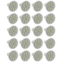 20X 6W GU4(MR11) LED Spotlight MR11 12 SMD 5730 570 Lm  12V, White