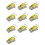 10X 3 LED Dynamo Wind  Flashlight Torch Light Hand Press Crank NR Camping 2