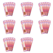 800Pc Refermable Holographique Stylo Odeur Preuve Pochette Fermeture à Glissière Perles Sacs D'Emballage pour Stylo Sac de Rangement Scellable