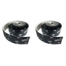 2pcs 5M Printing Tennis Racket Frame Dedicated Padel Racket Protector to Reduce the Impact and Friction Stickers