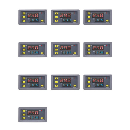 10X Digital  Delay Relay LED Display Cycle Timer Control  Adjustable Timing Relay  Delay  AC110-220V
