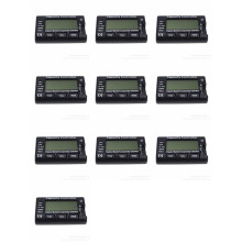 10X Battery Balancer Capacity Controller Tester CellMeter-7 LiPo LiFe Li-Fe Li-Ion NiMH Nicd Digital Checker