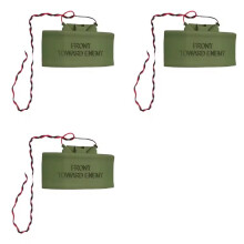 3X Ring Cam Claymore Mine Türklingel Gefälschte Mine Requisiten Replik Vermeiden Sie Unterbrechungen Türklingel Streiche Home Prankster Türklingel