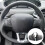 98084115ZD 96750123ZD Multi Functional Combination  Steering Wheel for   208 2008 3