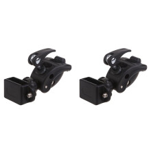 2X Motorfiets Walkie Talkie Houder, Fiets Radio Houder Hanger voor Handheld Radio Universele Radio Fiets Beugel