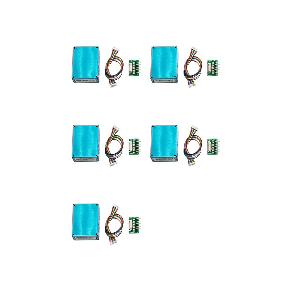 5X New Pm2.5 Pm10 Digital Particle Concentration Sensor Pms5003 With G5 Board Cable 6031068271259