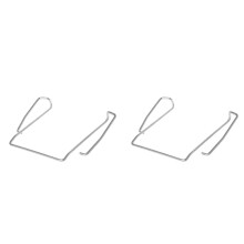 2X New Metal Replacement Strap Clamps for Waist G1 G2 G3 G135 G100 Wireless Microphone