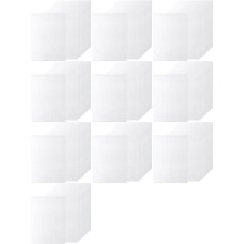 150 Pieces Shrink Plastic Sheets, Sanded Shrink Paper Shrink Film Sheets for DIY Keychains, for Jewelry