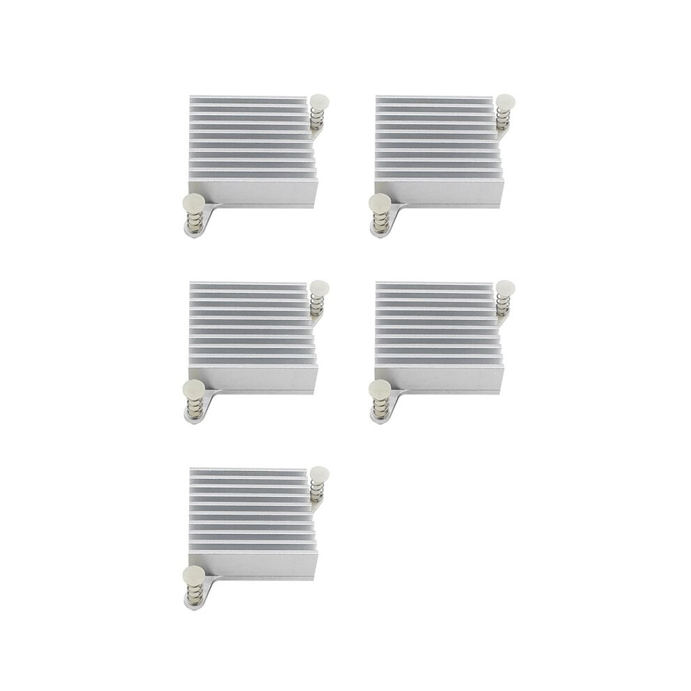 5X Aluminum Heat Sink For Pi 5 Efficient Cooling Radiator Heatsink Enhanced Thermal Management Orange 6032700133676