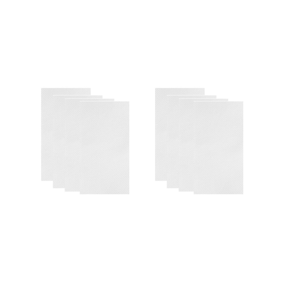Brecantia 200 Pcs Commode Absorbent Pads For Bedside Toilet Chair Bucket, Commode Liners Pads, Disposable Bedside Commode Pads