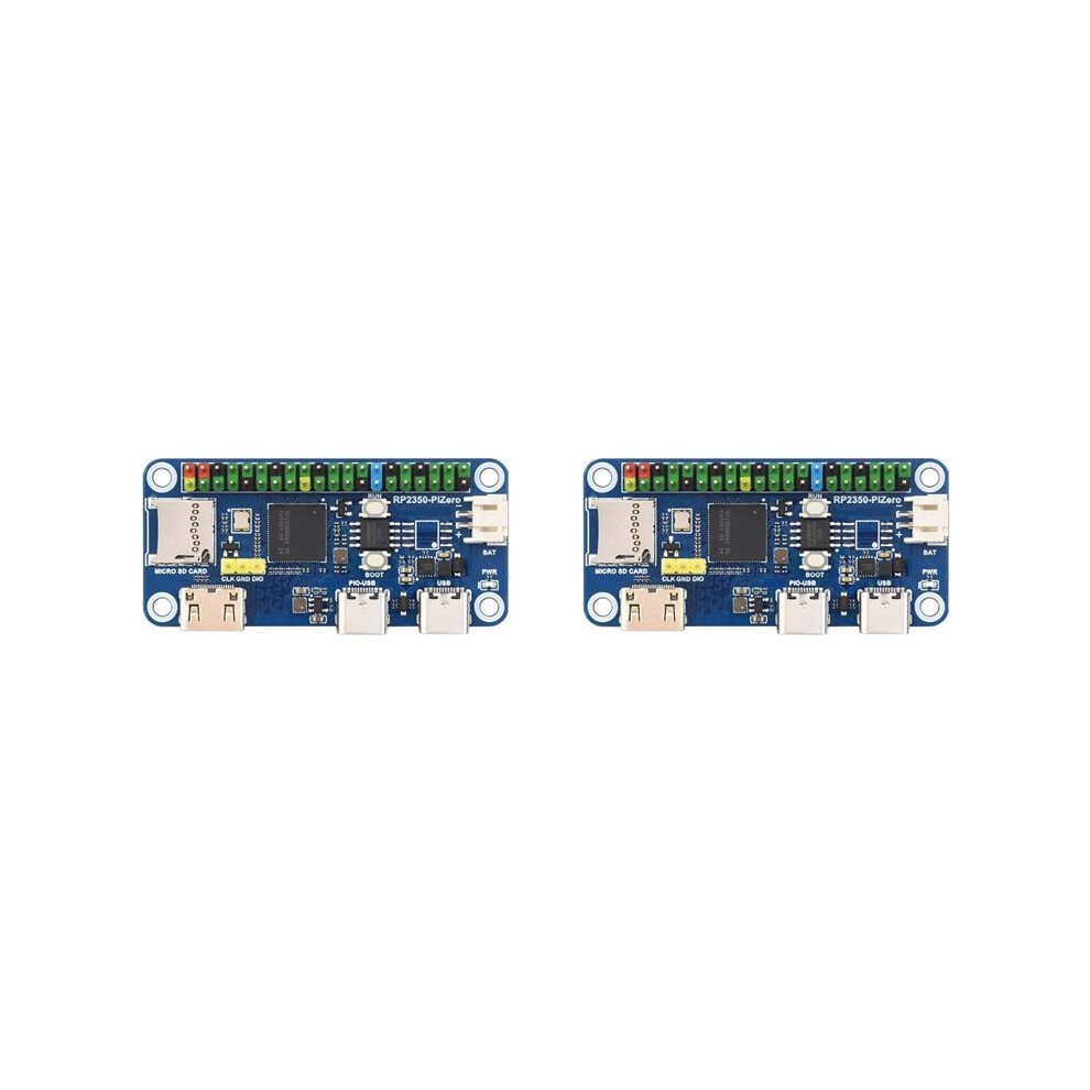 2X Waveshare Rp2350-Pizero Development Board Rp2350-Pizero Microcontroller 40Pin Gpio Interface For Raspberry Pi 6032043525893