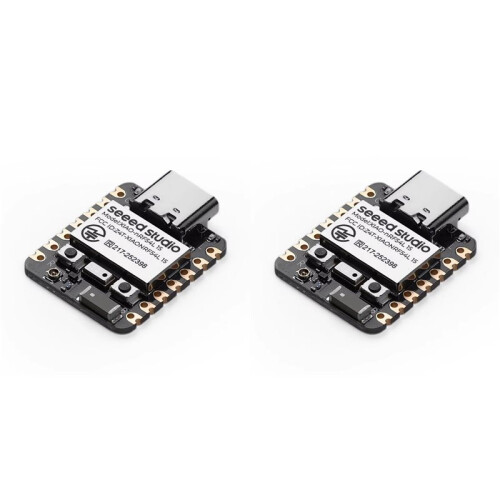 2X Seeed Studio XIAO NRF54L15 Development Board IoT BLE 6.0 Zigbee Thread Sidewalk with Mic & 6-Axis IMU