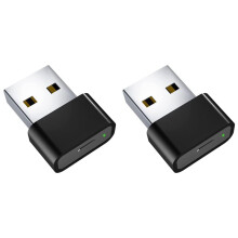 2X Mouse Jiggler USB, Mouse Non Rilevabile, Cursore Mobile Anti-Ibernazione del Computer con Modalità Separata e Accensione/Spegnimento