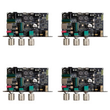 4X ZK-1001U mit Boost Mono 100W BT Verstärkerplatine Höhen Bass TWS DIY Lautsprecher TPA3116D2 AMP Wuzhi Audio APP