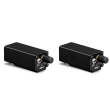 2X in Ear Monitor Amplifier Portable Stereo Headphone Amp with XLR Input Volume Adjustment Plug  for Musician