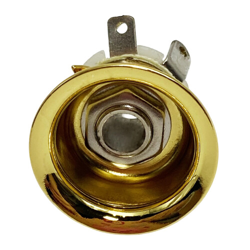 Mono-Instrumentenbuchsen, Einkanal-Gitarrenstecker,-Golden