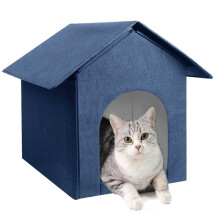 Outdoor Cat Houses, Cat Shelters, Insulated Cat and Dog Houses, Waterproof Stray Cat Shelters B