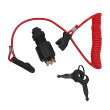 175974 5005801 for Johnson Evinrude 40-200HP High Quality Ignition  & Key Assembly with Lanyard Outboard Part