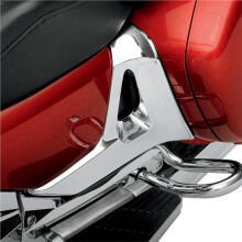 Motorcycle Chrome Fairing Set Battery Side Cover Trim for Goldwing GL1800 2001-2006 Accessories