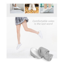 1 Pair Invisible Height Increase Socks Gel Heel Pad Orthopedic Arch Support Heel Cushion Soles Insole Unisex,Black