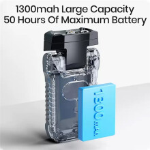 Fishing Headlight 1300mah Sensor Headlamp USB C Rechargeable Flashlight Powerful LED Lamp with Infrared